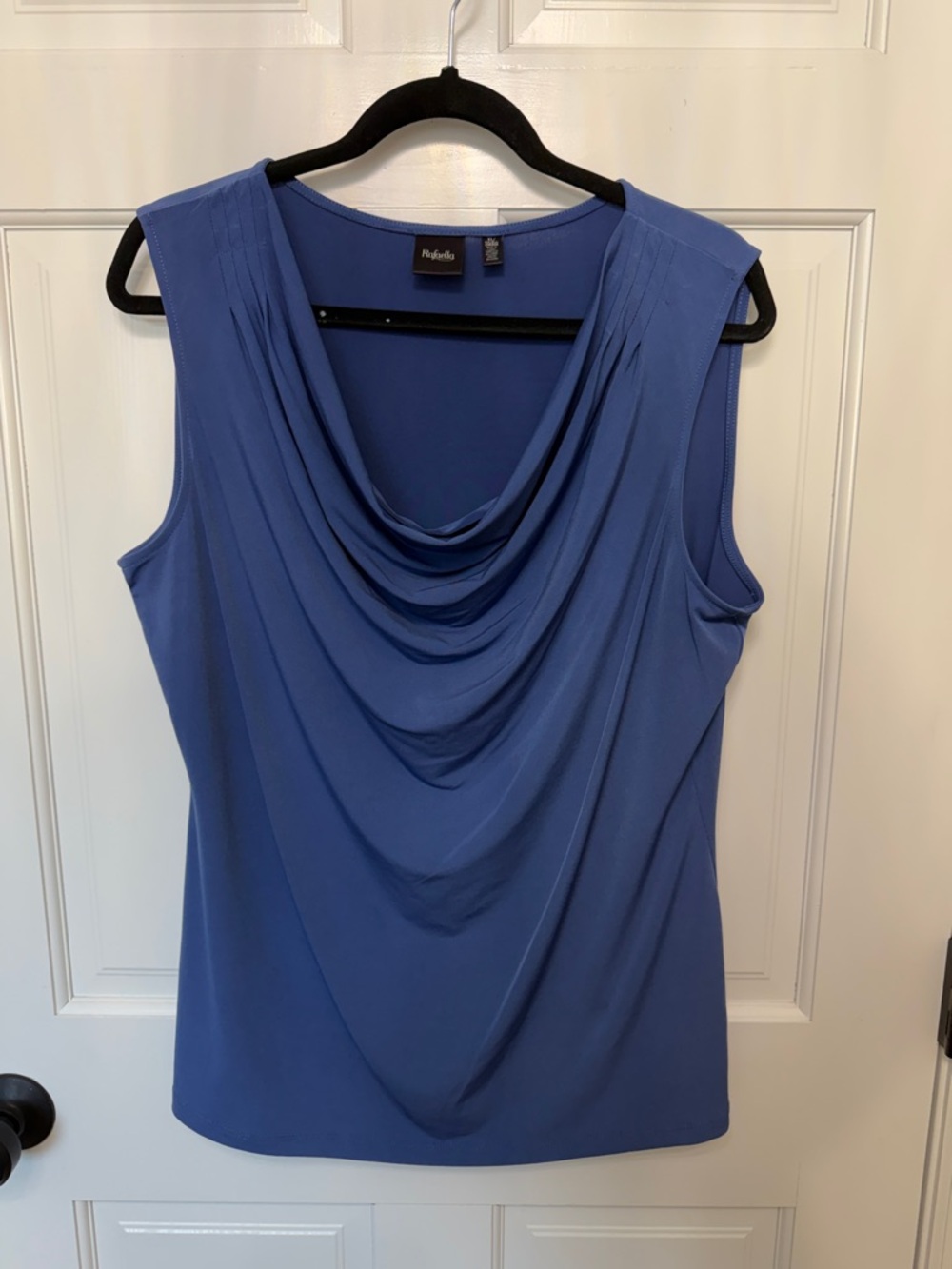 Rafaella Women’s Sleeveless Cowl Neck Blouse